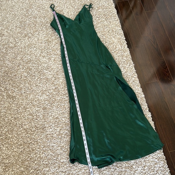 Hello Molly Forest Green Midi Dress Sz XS (US 2) - Picture 9 of 10